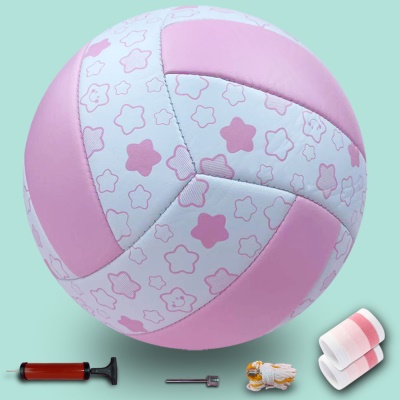 5号夜光粉星星【实惠款】中考专用 气针网兜护腕气筒