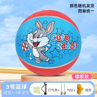【3号球】小兔子（2-3岁推荐）【橡胶材质】
