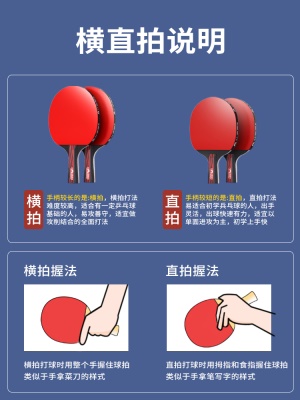 乒乓球直拍与横拍的区别