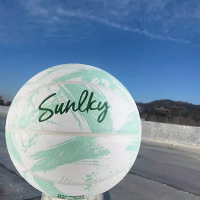 白色绿线（球针+气筒+网兜+球袋）