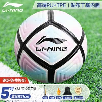 669比赛复合款【成人5号粉蓝绿】PU+TPE强耐磨（送气筒大礼包）