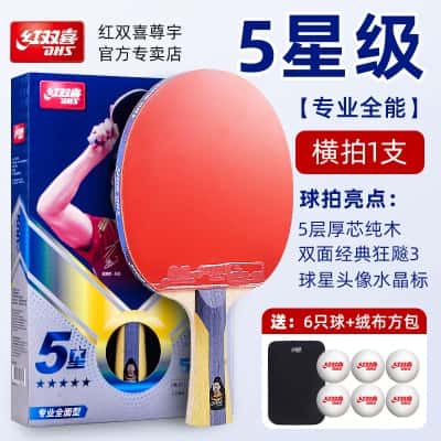 5星H5002【横拍1只】送6球+包