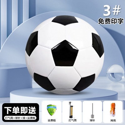 加厚防爆2-4岁幼儿3号黑白块 送气筒气针网兜