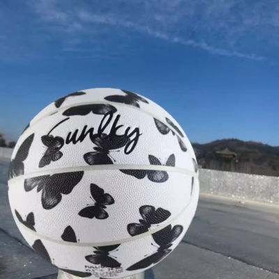 白色黑蝴蝶（球针+气筒+网兜+球袋）