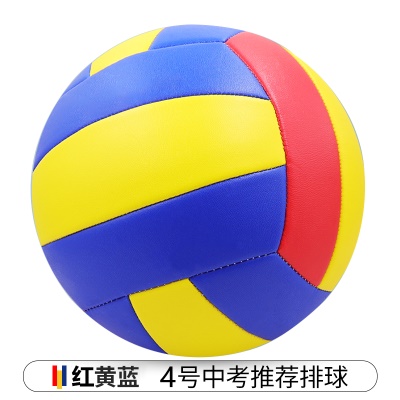 红黄蓝【常规款】4号中考学生专用（送气筒气针网兜）