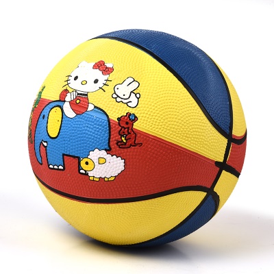 5号篮球（红黄蓝）（不充气发货）