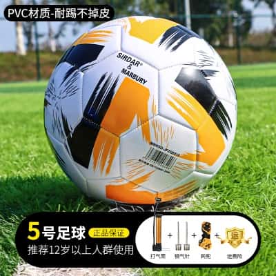 黄蓝色世界杯款5号【12岁以上标准专业球】-PVC不破皮