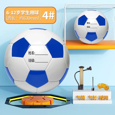 经典蓝白-加厚4号球（适合5~12岁儿童）